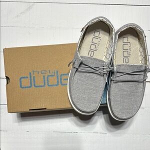 Hey Dude Kids Shoes in Gray